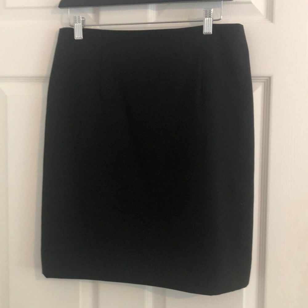 Avery Black Pencil Skirt